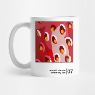 Strawberry Jam / Minimal Graphic Design Tribute Mug